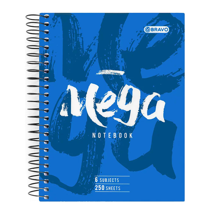 Mega Notebook B5 - Blue