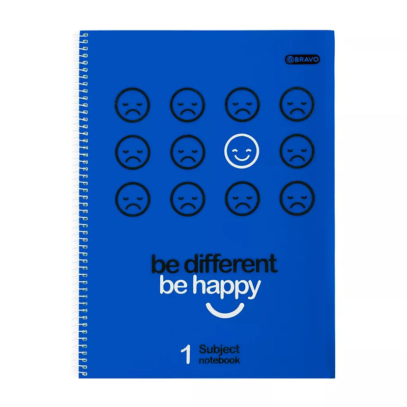 Be Different A4 Notebook  Blue