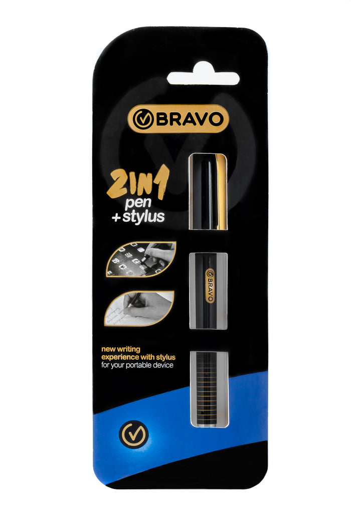 Bravo Stylus Ballpoint Pen , Blue
