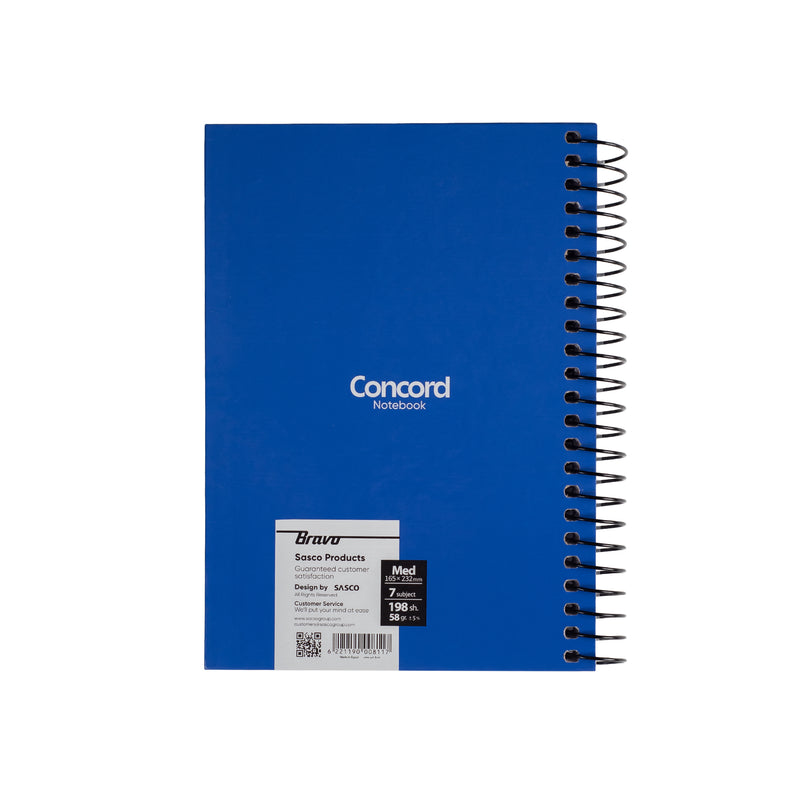New Concord Notebook  With Pen Medium - Blue