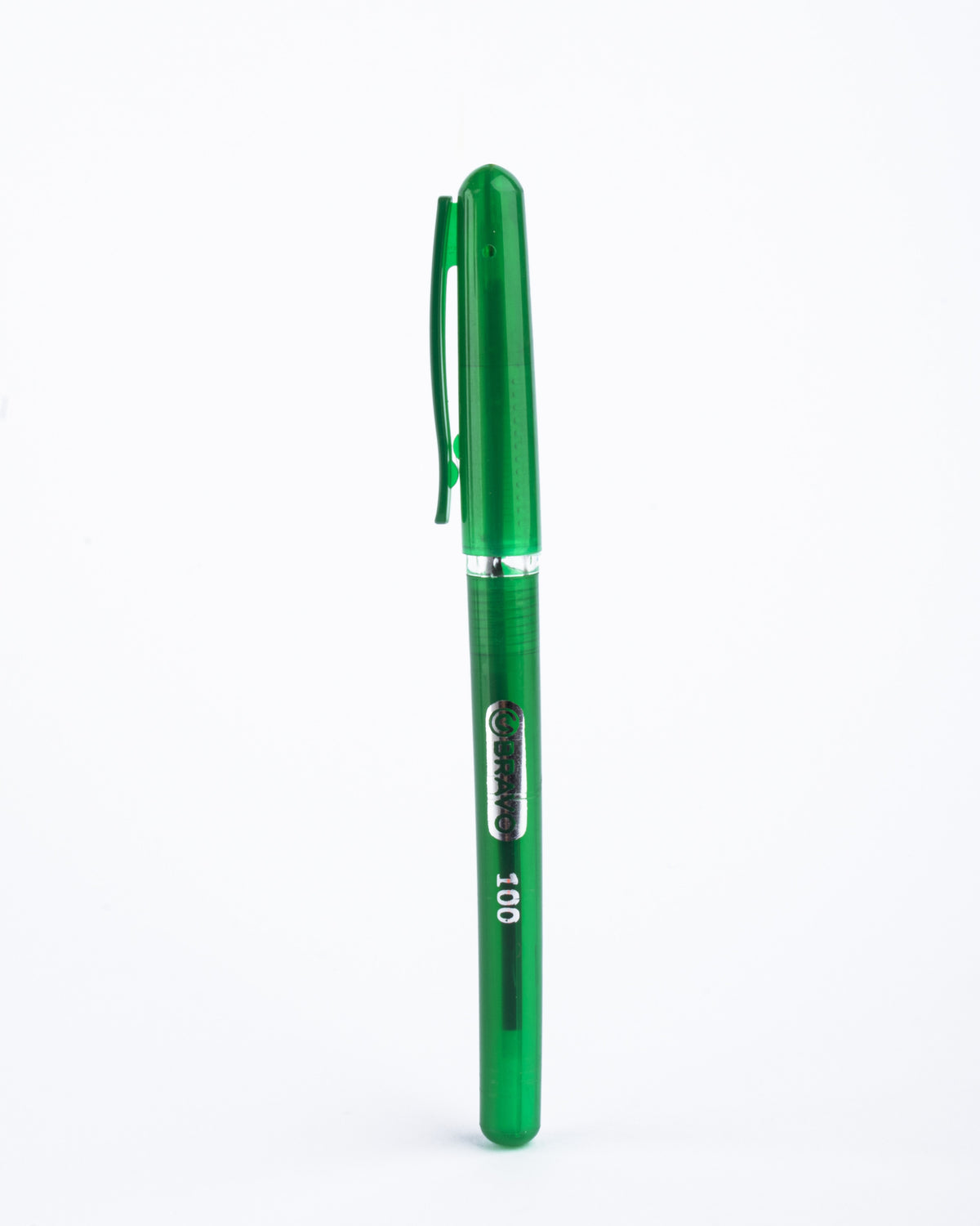 Ballpoint Pen Bravo 100 - 25 Pens - Green