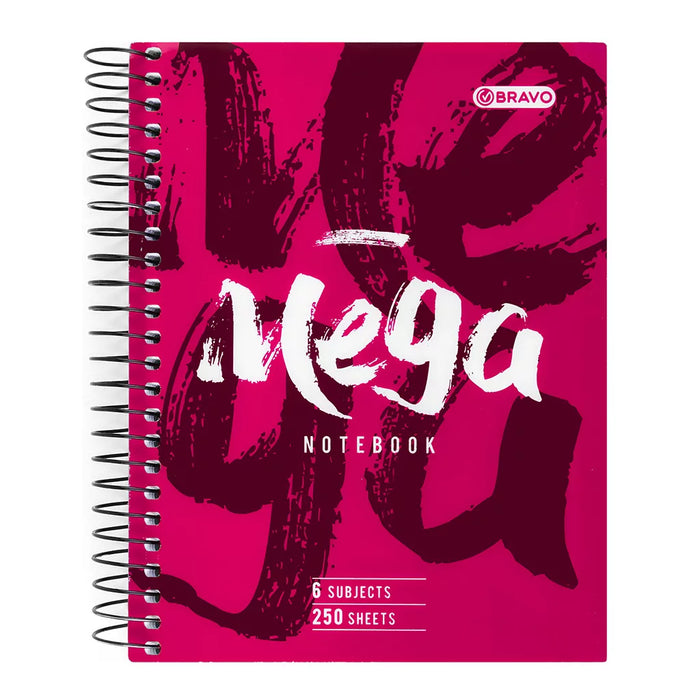 Mega Notebook A4 - Pink