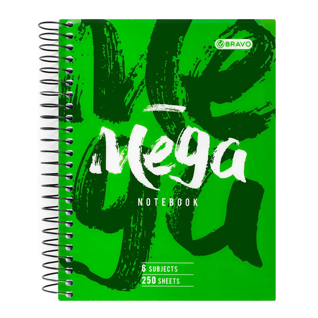 Mega Notebook B5 - Green