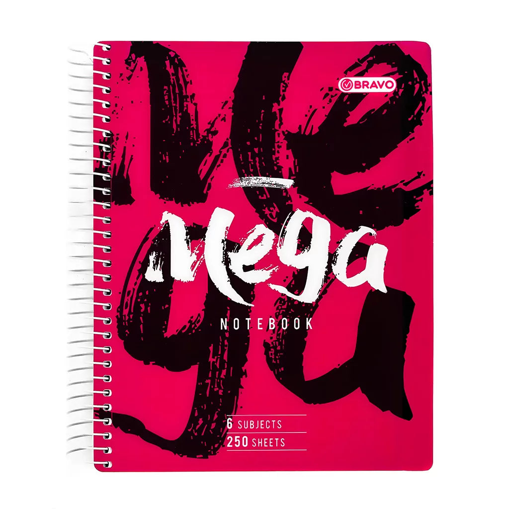Mega Notebook B5 - Pink