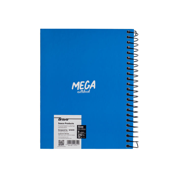 New Mega Notebook Medium - Blue