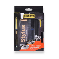 BRAVO Stylus Pen + mini note + BRAVO Dark Pen PACK