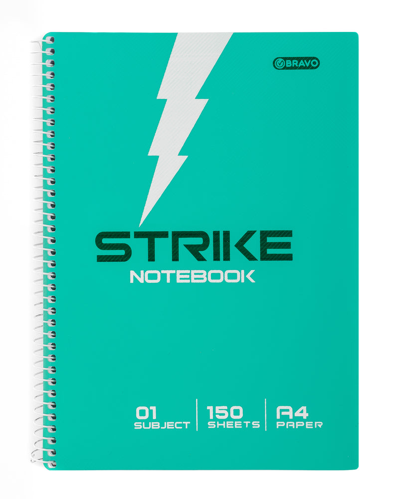 Strike Notebook A4  - Turquoise