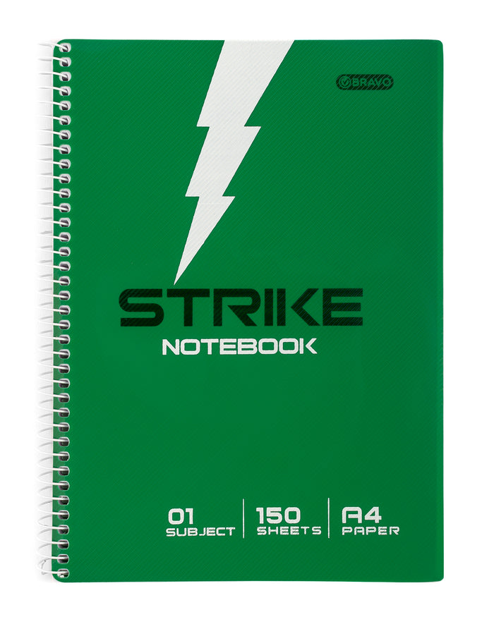 Strike Notebook A4 - Green